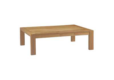 Image for Natural Upland Outdoor Patio Wood Coffee Table
