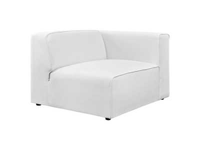 Image for White Mingle Fabric Right-Facing Sofa