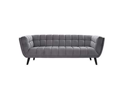Image for Gray Bestow Performance Velvet Sofa