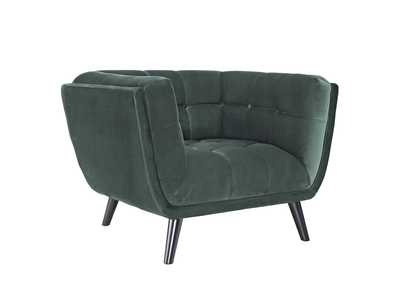 Image for Green Bestow Performance Velvet Arm Chair