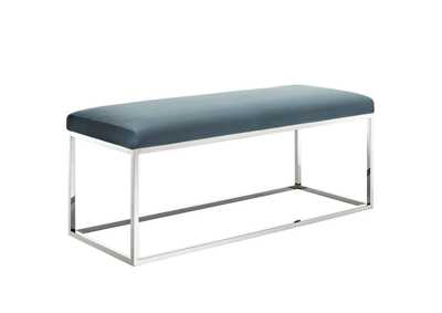 Image for Sea Blue Anticipate Performance Velvet Bench