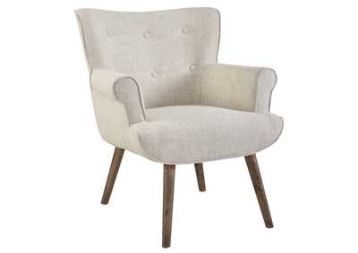Image for Beige Cloud Upholstered Arm Chair
