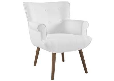 Image for White Cloud Upholstered Arm Chair
