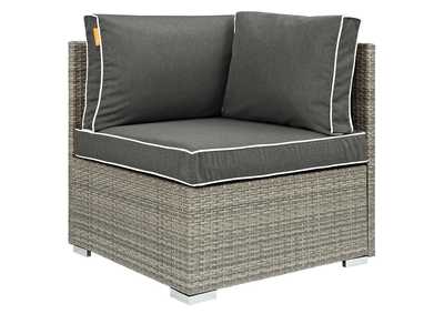 Image for Light Gray Charcoal Repose Outdoor Patio Corner