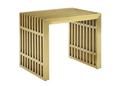 Image for Gold Gridiron Small Stainless Steel Bench