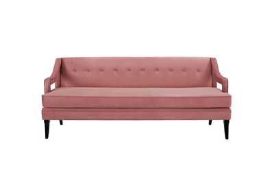 Image for Dusty Rose Concur Button Tufted Performance Velvet Sofa