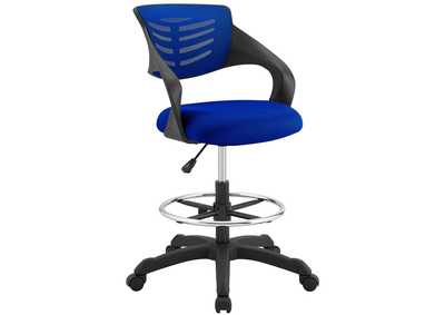 Image for Blue Thrive Mesh Drafting Chair