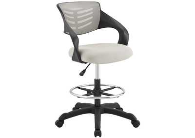 Image for Gray Thrive Mesh Drafting Chair