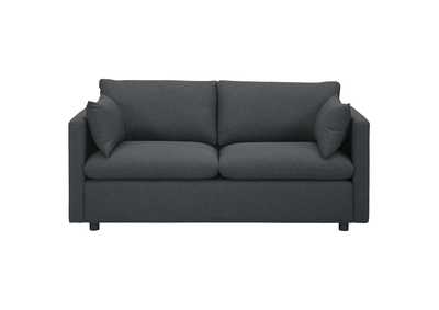 Image for Gray Activate Upholstered Fabric Sofa