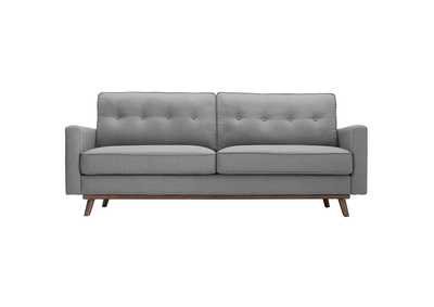 Image for Light Gray Prompt Upholstered Fabric Sofa