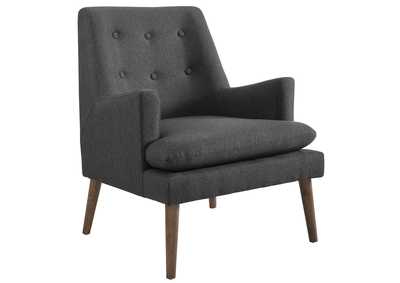 Image for Gray Leisure Upholstered Lounge Chair