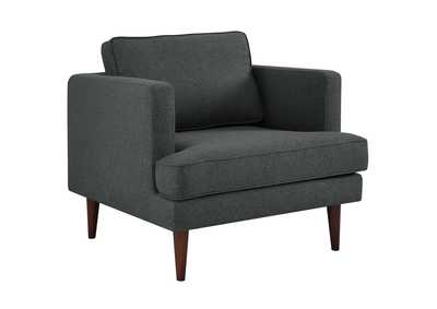 Image for Gray Agile Upholstered Fabric Arm Chair