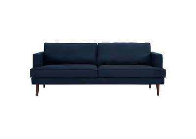 Image for Agile Blue Upholstered Fabric Sofa