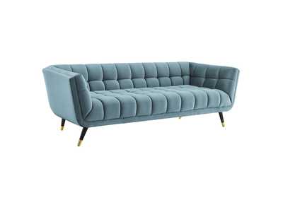 Image for Sea Blue Adept Performance Velvet Sofa