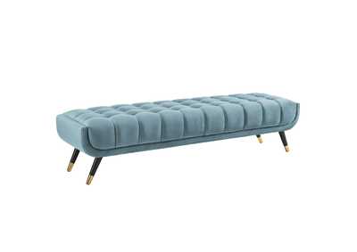 Image for Sea Blue Adept Performance Velvet Bench