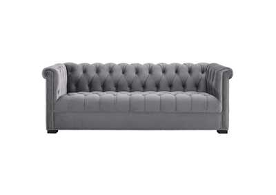 Image for Gray Heritage Performance Velvet Sofa