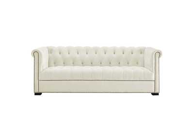 Image for Ivory Heritage Performance Velvet Sofa