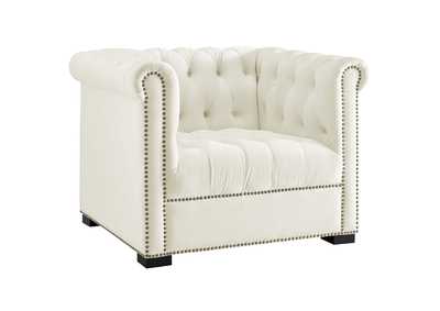Image for Ivory Heritage Performance Velvet Arm Chair