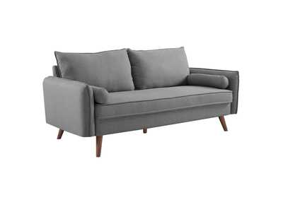 Image for Light Gray Revive Upholstered Fabric Sofa