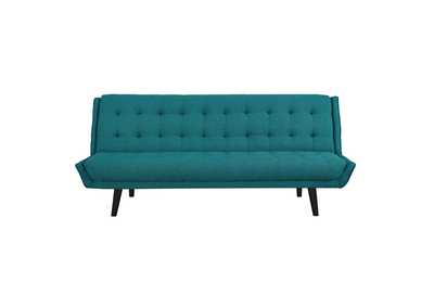 Image for Teal Glance Tufted Convertible Fabric Sofa Bed