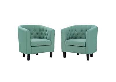 Image for Laguna Prospect 2 Piece Upholstered Fabric Arm Chair Set