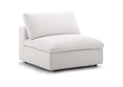 Image for Commix Beige Down Filled Overstuffed Armless Chair