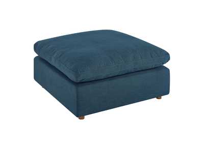 Image for Azure Commix Down Filled Overstuffed Ottoman