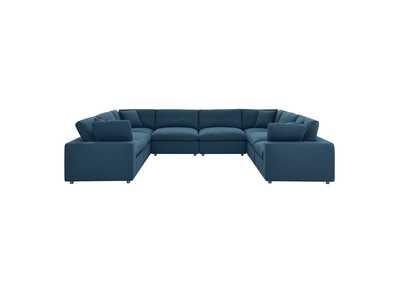 Image for Azure Commix Down Filled Overstuffed 8 Piece Sectional Sofa Set