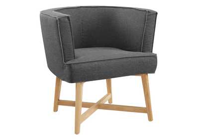 Image for Anders Gray Upholstered Fabric Accent Chair