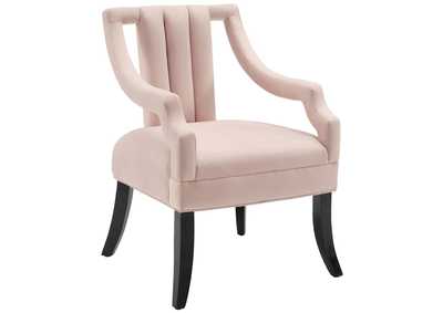 Image for Pink Harken Performance Velvet Accent Chair