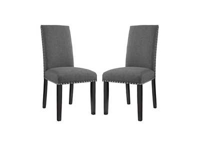 Image for Gray Parcel Dining Side Chair Fabric [Set of 2]