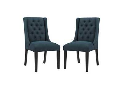 Image for Azure Baronet Dining Chair Fabric [Set of 2]
