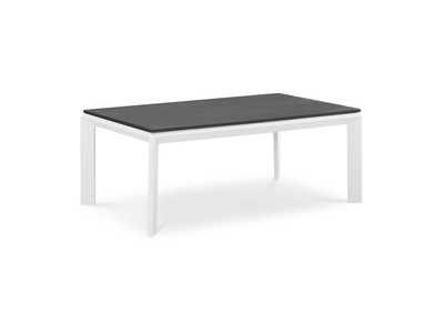 Image for White Riverside Aluminum Outdoor Patio Coffee Table