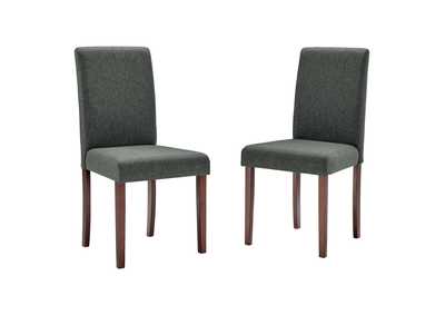 Image for Gray Prosper Upholstered Fabric Dining Side Chair [Set of 2]