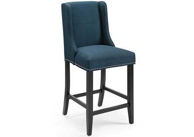 Image for Azure Baron Upholstered Fabric Counter Stool
