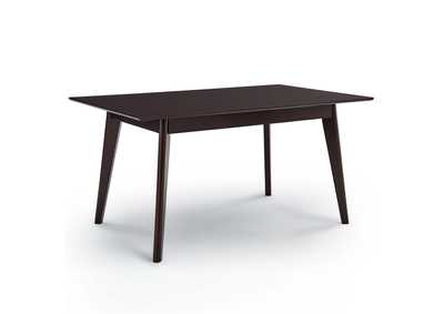 Image for Cappuccino Oracle 69" Rectangle Dining Table