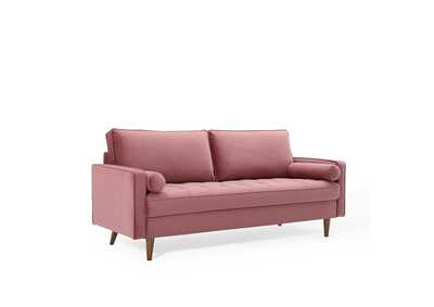 Image for Dusty Rose Valour Performance Velvet Sofa