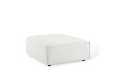 Image for White Restore Ottoman