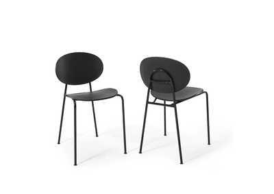 Image for Black Palette Dining Side Chair [Set of 2]