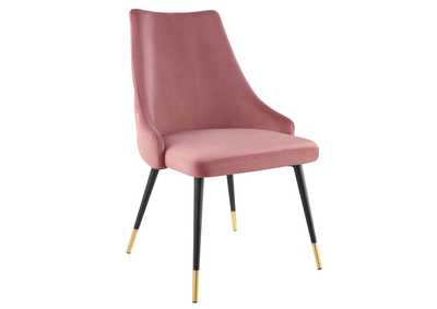 Image for Dusty Rose Adorn Tufted Performance Velvet Dining Side Chair