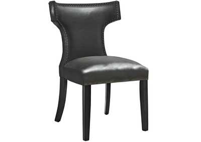 Image for Black Curve Vinyl Dining Chair
