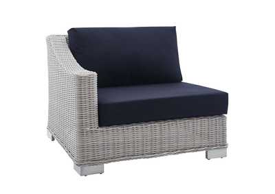 Image for Light Gray Navy Conway Sunbrella