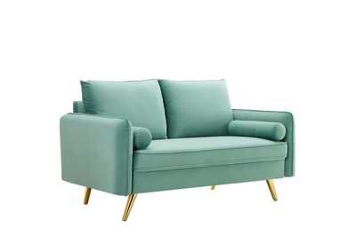 Image for Mint Revive Performance Velvet Loveseat