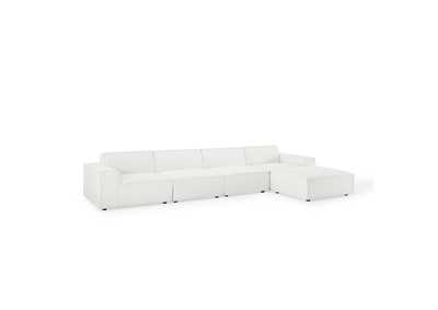 Image for White Restore 5-Piece Sectional Sofa