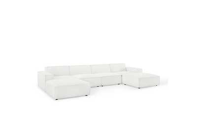 Image for White Restore 6-Piece Sectional Sofa