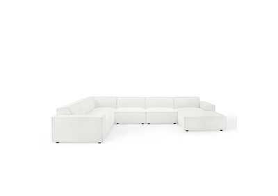 Image for White Restore 7-Piece Sectional Sofa