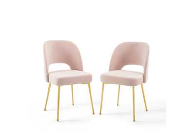 Image for Pink Rouse Dining Room Side Chair [Set of 2]