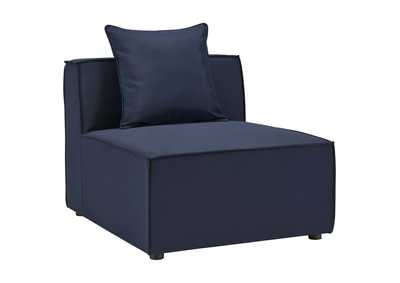 Image for Saybrook Outdoor Patio Upholstered Sectional Sofa Armless Chair