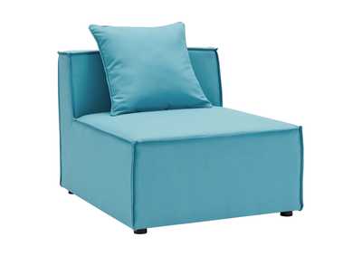 Image for Saybrook Outdoor Patio Upholstered Sectional Sofa Armless Chair