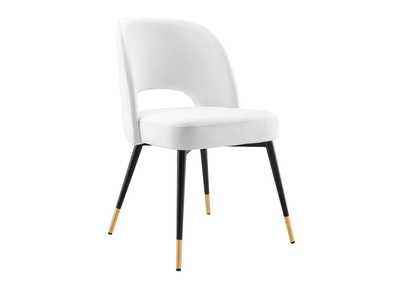 Image for White Rouse Performance Velvet Dining Side Chair